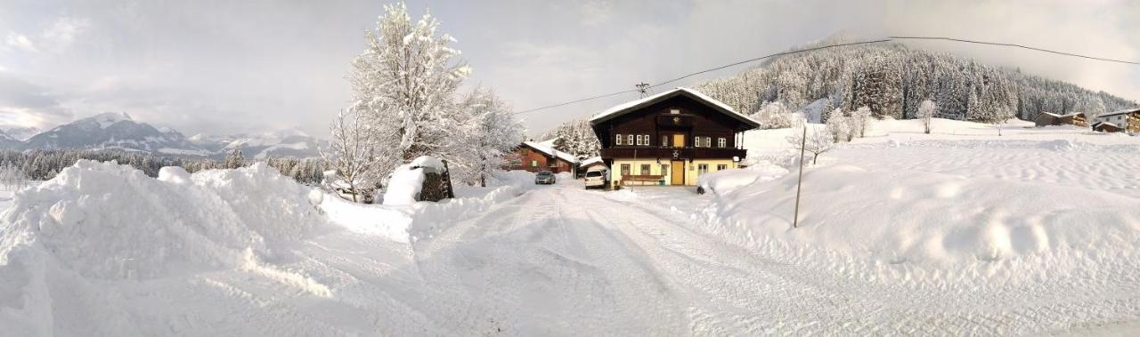 Ferienhof Holzmeister Sankt Jakob in Haus Luaran gambar